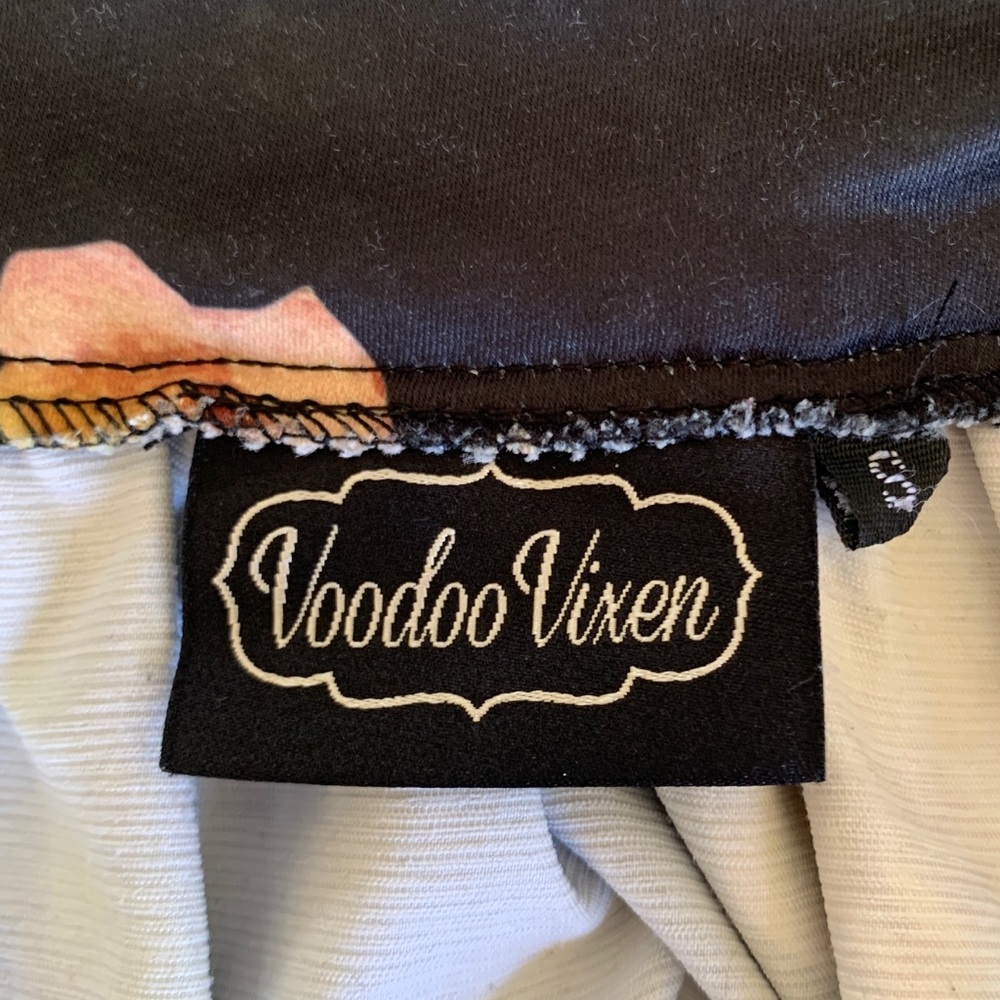 Voodoo Vixen Vintage Inspired Skirt - Picture 2 of 4